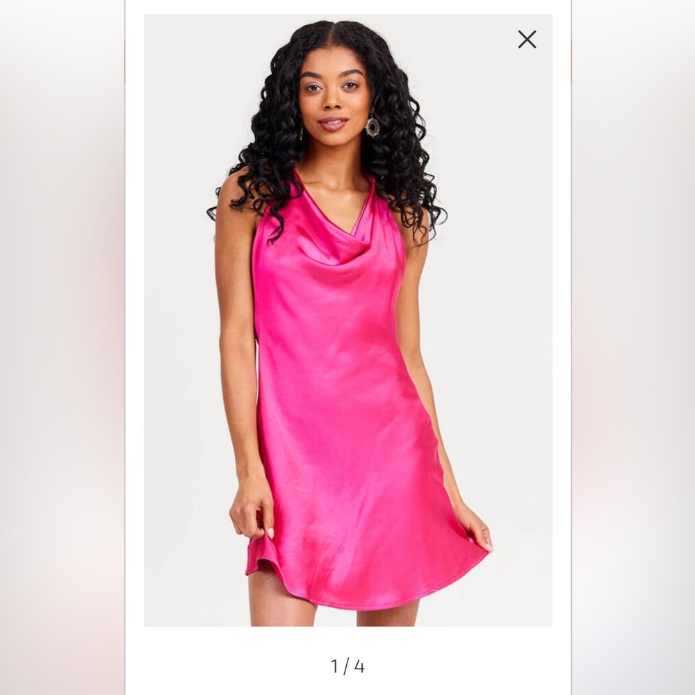 Altar’d state satin dress